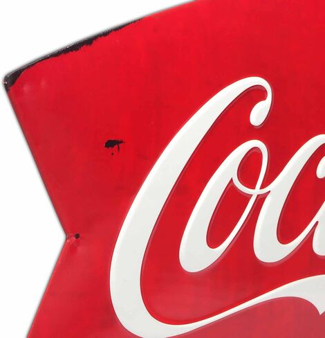 Open Road Brands Coca-Cola Catch The Wave Surfboard Wood Wall Decor - Large Beachy Coca-Cola Wall Art in Saudi Arabia
