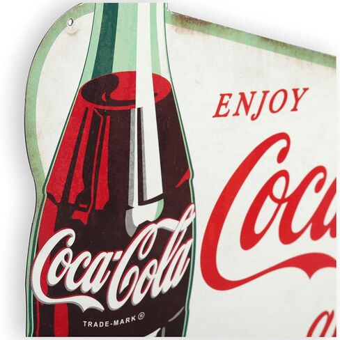 Open Road Brands Coca-Cola Catch The Wave Surfboard Wood Wall Decor - Large Beachy Coca-Cola Wall Art in Saudi Arabia
