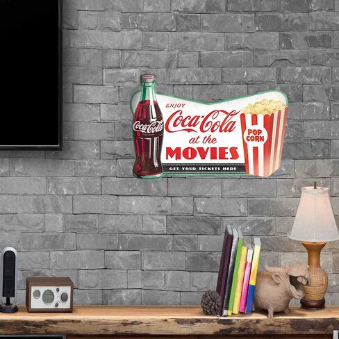 Open Road Brands Coca-Cola Catch The Wave Surfboard Wood Wall Decor - Large Beachy Coca-Cola Wall Art in Saudi Arabia