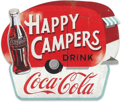 Open Road Brands Coca-Cola Catch The Wave Surfboard Wood Wall Decor - Large Beachy Coca-Cola Wall Art in Saudi Arabia