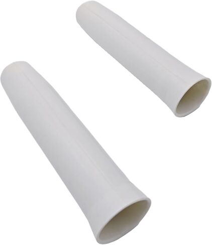 حشوات صنارة الصيد المصنوعة من مادة PVC المقاومة للأشعة فوق البنفسجية من Milky Ocean - متانة فائقة وتصميم سهل الاستخدام - مثالية للتطبيقات البحرية - حجم مثالي (معرف 1-5/8 بوصة، طول 9 بوصة) - عبوة قيمة رائعة مكونة من قطعتين in Kuwait