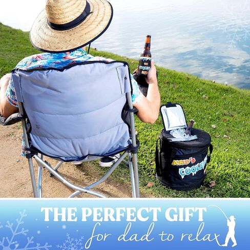 Soft Cooler for Travel World's Coolest DAD Cooler Bag with Can Cooler & Bottle Opener, Small Cooler Bag, Soft Coolers, Mini Cooler, Beach Cooler Bag, Soft Cooler Bag in Kuwait