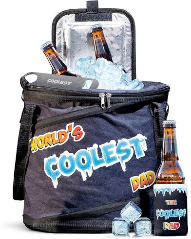 Soft Cooler for Travel World's Coolest DAD Cooler Bag with Can Cooler & Bottle Opener, Small Cooler Bag, Soft Coolers, Mini Cooler, Beach Cooler Bag, Soft Cooler Bag in Kuwait