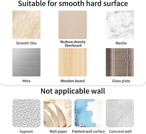 15Pcs No Drill Curtain Rod Brackets,Adhesive Curtain Rod Holder,2.36x2.36Inch Square ABS Wall Door Mounted Adjustable Strong Adhesive Curtain Rod Hook for Bathroom Kitchen Hotel in Kuwait