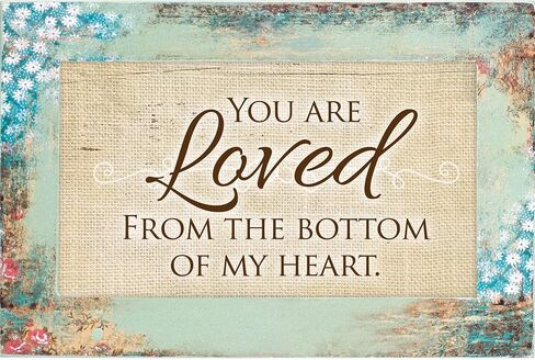 Cottage Garden Loved from The Bottom of My Heart Distressed Wood Jewelry Music Box Plays Tune Wind Beneath My Wings in Saudi Arabia