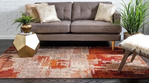 Rugs.com سجادة مجموعة Equinox - سجادة متعددة منخفضة مقاس 2 × 6 بوصة مثالية للممرات والمداخل in Kuwait