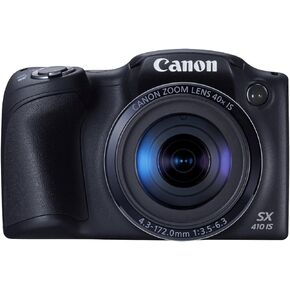 كاميرا Canon PowerShot SX410 IS 20.0 ميجابكسل رقمية مع تكبير بصري 40x (24؟960 مم) وعدسة واسعة الزاوية 24 مم، وشاشة LCD 3.0 بوصة وفيديو عالي الدقة 720 بكسل (متجدد) in Kuwait