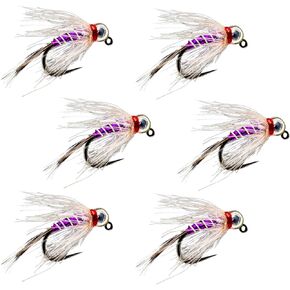 Thor Outdoor Soft Hackle Frenchie Fly Fishing Nymph - Bead Head Euro Jig Fly Set for Trout and Panfish in Kuwait