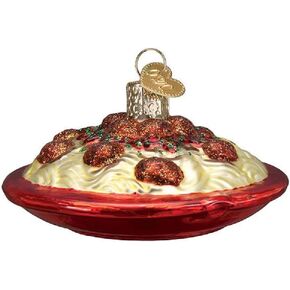 Old World Christmas Chicken Basket Glass Blown Ornament for Christmas Tree