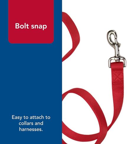 Dog Supplies 2904 Double Lead 1",Red in Saudi Arabia
