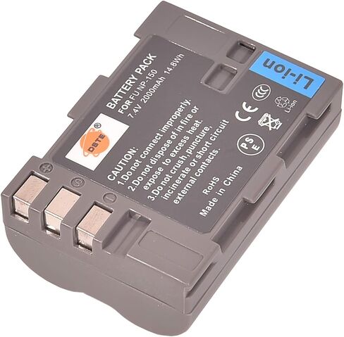 DSTE® 2X NP-150 Replacement Li-ion Battery Compatible with Fujifilm Finepix S5 Pro is Pro Camera in Saudi Arabia