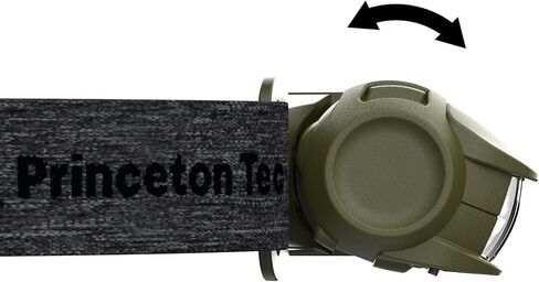 Princeton Tec Remix 450 Lumen Maxbright & Ultrabright White/Red LED Headlamp, IPX4 Water Resistance, Essential for Hiking, Camping, Hunting, Fishing, Running, & Safety Preparedness, Green in Saudi Arabia
