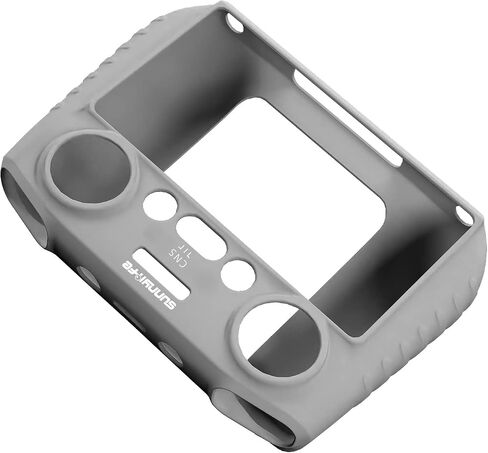 Controller Protective Cover Silicone Case with Sun Hood Sunshade Accessories for Mini 3 Pro DJI RC (Grey-Without Hood) in Kuwait