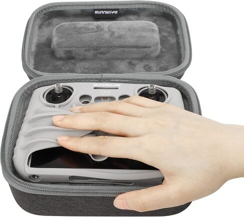 Controller Protective Cover Silicone Case with Sun Hood Sunshade Accessories for Mini 3 Pro DJI RC (Grey-Without Hood) in Kuwait