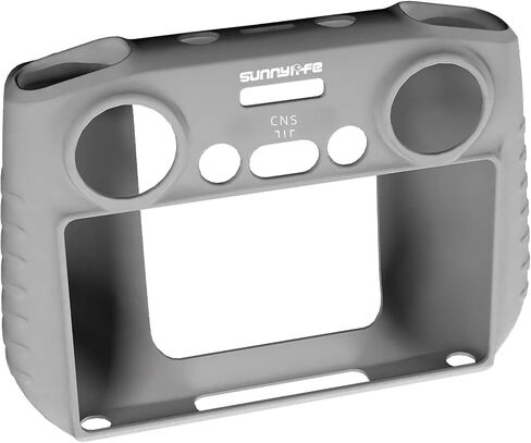 Controller Protective Cover Silicone Case with Sun Hood Sunshade Accessories for Mini 3 Pro DJI RC (Grey-Without Hood) in Kuwait