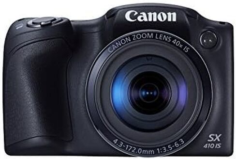 كاميرا Canon PowerShot SX410 IS 20.0 ميجابكسل رقمية مع تكبير بصري 40x (24؟960 مم) وعدسة واسعة الزاوية 24 مم، وشاشة LCD 3.0 بوصة وفيديو عالي الدقة 720 بكسل (متجدد) in Kuwait