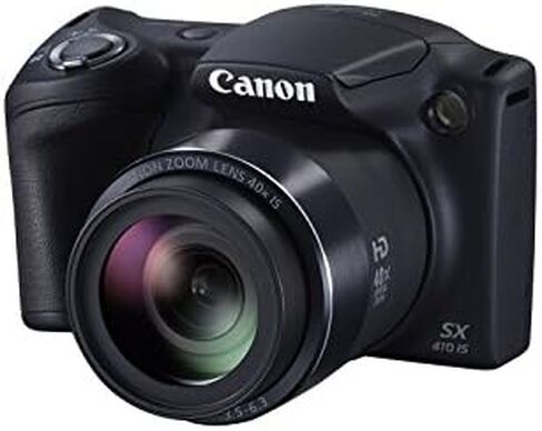 كاميرا Canon PowerShot SX410 IS 20.0 ميجابكسل رقمية مع تكبير بصري 40x (24؟960 مم) وعدسة واسعة الزاوية 24 مم، وشاشة LCD 3.0 بوصة وفيديو عالي الدقة 720 بكسل (متجدد) in Kuwait