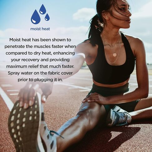 وسادة تدفئة من إسفنج الذاكرة المريحة من كونير لتخفيف آلام الظهر، وسادة تدفئة للرقبة والكتف، وسادة تدفئة للحيض للتشنجات، حجم كبير 11.5 بوصة × 20.5 بوصة، 3 إعدادات للحرارة مع إيقاف تلقائي in Kuwait