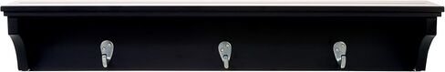 nexxt Finley Wall Shelf with 3 Metal Hooks in Saudi Arabia