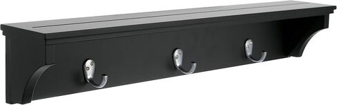 nexxt Finley Wall Shelf with 3 Metal Hooks in Saudi Arabia