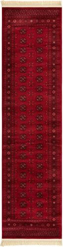 Rugs.com Bokhara Collection Rug – 5' x 8' Red Low Rug Perfect for Bedrooms, Dining Rooms, Living Rooms in Saudi Arabia