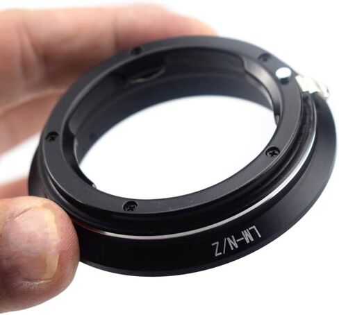 محول عدسة LM إلى Nik Z، متوافق مع LM وZeiss ZM وعدسة Voigtlander VM Mount إلى Nik Z Mount Z6 Z7 Z50 للكاميرا ذات الإطار الكامل in Kuwait
