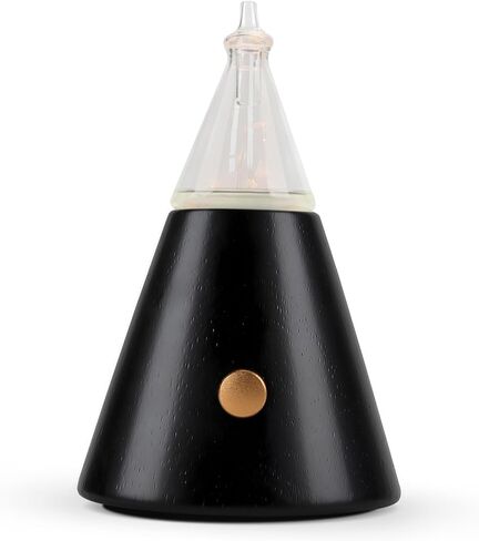 موزع روائح الزيوت العطرية بدون ماء من الخشب والزجاج من USMLMOOT، آلة تفتيت رائحة الزيوت العطرية للمنزل مع تقنية نشر الهواء البارد - تصميم برج بابل الأصلي in Kuwait