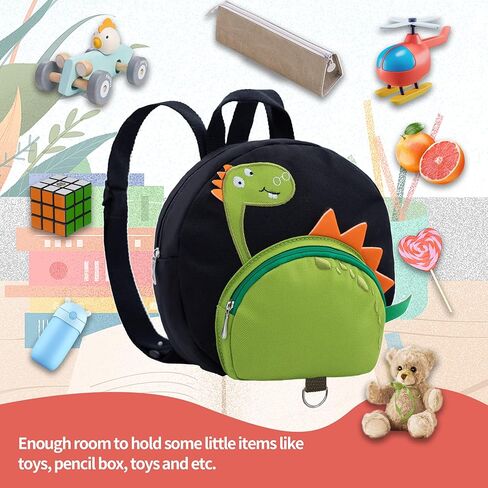 حقائب ظهر 4 في 1 للأطفال الصغار مع سوار معصم مضاد للفقد للأطفال (فرس النهر) in Kuwait