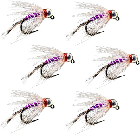 Thor Outdoor Soft Hackle Frenchie Fly Fishing Nymph - Bead Head Euro Jig Fly Set for Trout and Panfish in Kuwait