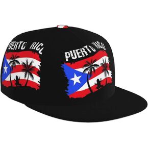 لطيف بورتوريكو العلم قبعة للجنسين بورتوريكو العلم قبعة بيسبول للرجال النساء قابل للتعديل Snapback شقة بيل قبعة بيسبول in Kuwait