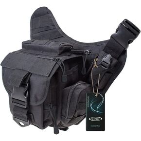 G4Free Tactical Messenger Fishing Tackle Side Bag EDC Sling Pack Utility Versipack