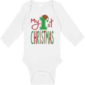 ركن إيدن بيبي بوي فتاة أول زي لعيد الميلاد | ملابس داخلية لطيفة مصنوعة يدويًا لعيد الميلاد الأول للرضع in Kuwait