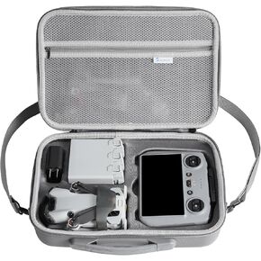Uvafly Mini 4 Pro Carrying Case, Portable Travel Case, Compact Storage Bag with Should Strap for DJI Mini 4 Pro Fly More Combo Drone RC 2 Controller Accessories in Kuwait