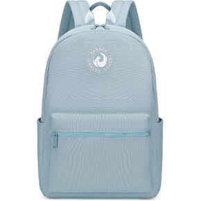 Abshoo Lightweight Backpack for School Classic Basic Water Resistant Casual Daypack Plain Bookbag (Yellow)