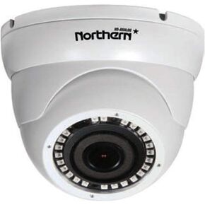 Northern Video HDDWIDE 4-in-1 Full HD 1080p Outdoor Eyeball Camera, White, 2.9" Sony CMOS Sensor, 2.5mm/150° FOV Ultra Wide Angle Lens, 24 IR LED's/60' IR Range, 12 Volt DC Power in Saudi Arabia