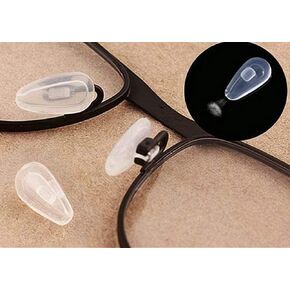 بوش في وسادات الأنف النظارات، BEHLINE 6 أزواج الهواء غرفة الأنف قطعة ، لينة سيليكون وسادة الهواء gl استبدال حراس الأنف، المضادة للانزلاق وسادات جسر الأنف ل العين Gl Sungl in Kuwait