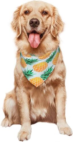 Red Paisley Dog Bandana Scarf Triangle Bibs Pet Accessories Cat Kerchief in Saudi Arabia