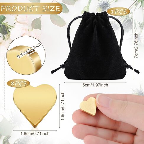 Oudain 8 Pcs Flower Food Alternative for Cut Flowers Copper Charm Keeps Water Clean with Velvet Storage Bag for Home and Kitchen Vase in Saudi Arabia