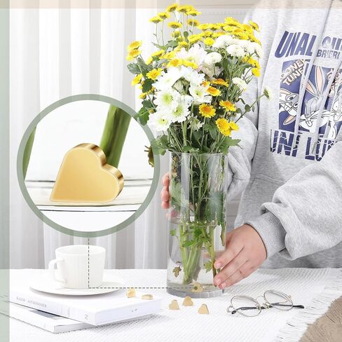 Oudain 8 Pcs Flower Food Alternative for Cut Flowers Copper Charm Keeps Water Clean with Velvet Storage Bag for Home and Kitchen Vase in Saudi Arabia