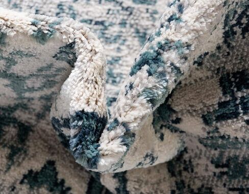 Rugs.com سجادة مجموعة تشارلستون - سجادة منخفضة الوبر بطول 6 أقدام باللون الأزرق الداكن مثالية للممرات والمداخل in Kuwait