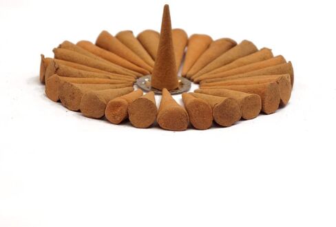 Ikshvaku Sandalwood Incense Cones - One Boxes in Kuwait