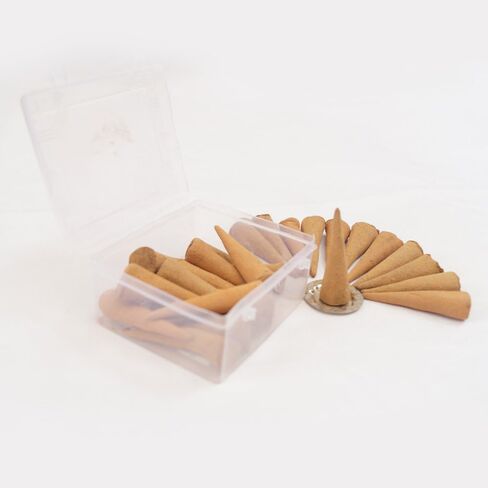 Ikshvaku Sandalwood Incense Cones - One Boxes in Kuwait