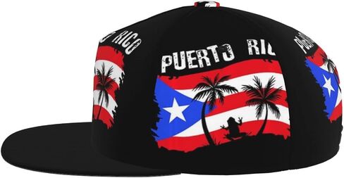 لطيف بورتوريكو العلم قبعة للجنسين بورتوريكو العلم قبعة بيسبول للرجال النساء قابل للتعديل Snapback شقة بيل قبعة بيسبول in Kuwait