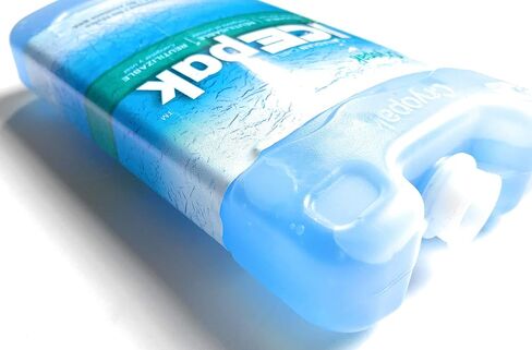 عبوات ثلج صلبة متوسطة الحجم من Cryopak - مجموعة من 2 عبوة ثلج - 17.78 سم طول × 10.16 سم عرض × 2.54 سم عمق - أكياس ثلج مثالية للمبردات - قيمة رائعة! in Saudi Arabia