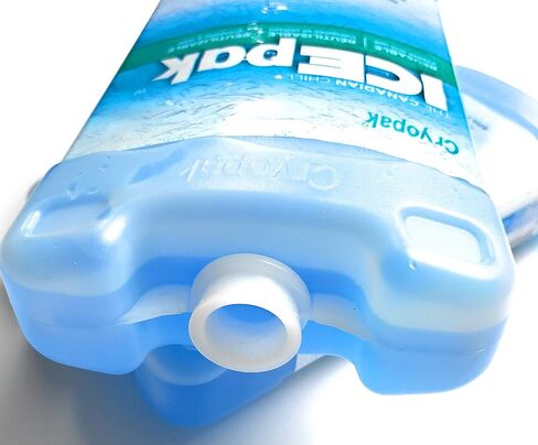 عبوات ثلج صلبة متوسطة الحجم من Cryopak - مجموعة من 2 عبوة ثلج - 17.78 سم طول × 10.16 سم عرض × 2.54 سم عمق - أكياس ثلج مثالية للمبردات - قيمة رائعة! in Saudi Arabia