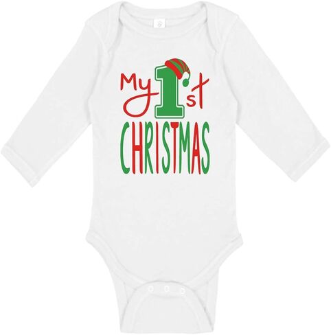 ركن إيدن بيبي بوي فتاة أول زي لعيد الميلاد | ملابس داخلية لطيفة مصنوعة يدويًا لعيد الميلاد الأول للرضع in Kuwait