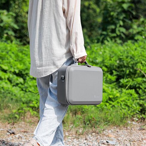 حقيبة حمل Uvafly Mini 4 Pro، حقيبة سفر محمولة، حقيبة تخزين مدمجة مع حزام كتف لـ DJI Mini 4 Pro Fly More Combo Drone RC 2 ملحقات وحدة التحكم in Kuwait