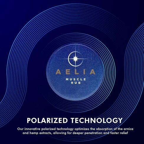 AELIA فرك العضلات المستقطب الطبيعي بالكامل بزهرة الأرنيكا والقنب (عبوة من قطعة واحدة) in Saudi Arabia