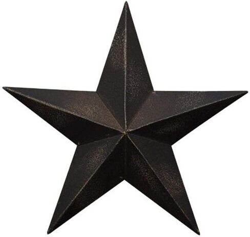 ديكور حائط مطبوع عليه عبارة CWI Gifts Barn Star, 12-inch in Saudi Arabia