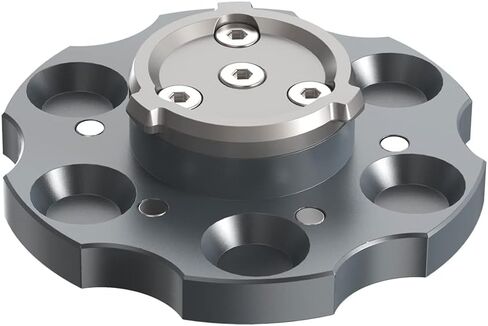 ZEAPON Revolver Quick Release Plate Camera Mounting Adapter Quick Setup Kit with 1/4'' Screw for Canon/Sony/Nikon Cameras/Zhiyun/Feiyu/DJI/Moza Stablizers in Kuwait